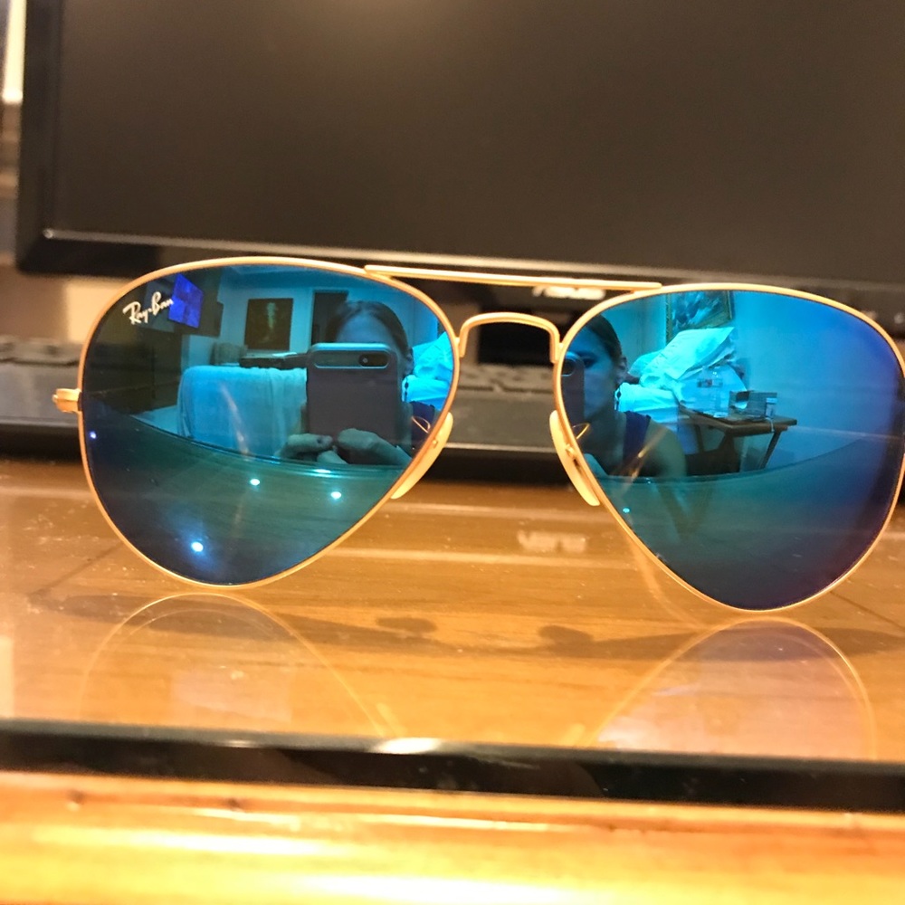 Blue Polarized Ray Ban Sunglasses
